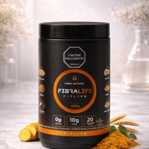 FibraLife · Fibra Natural + Probióticos · 400g · 20 servicios