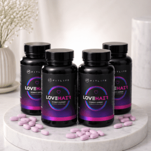 Love Hair · Promo Paga 3 Lleva 4 · 4 meses de tratamiento