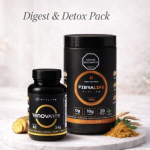 Digest & Detox Pack · FibraLife + Renovarte · Combo digestivo