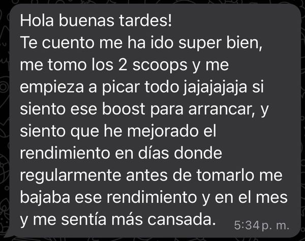 Testimonio de clienta de FitLife